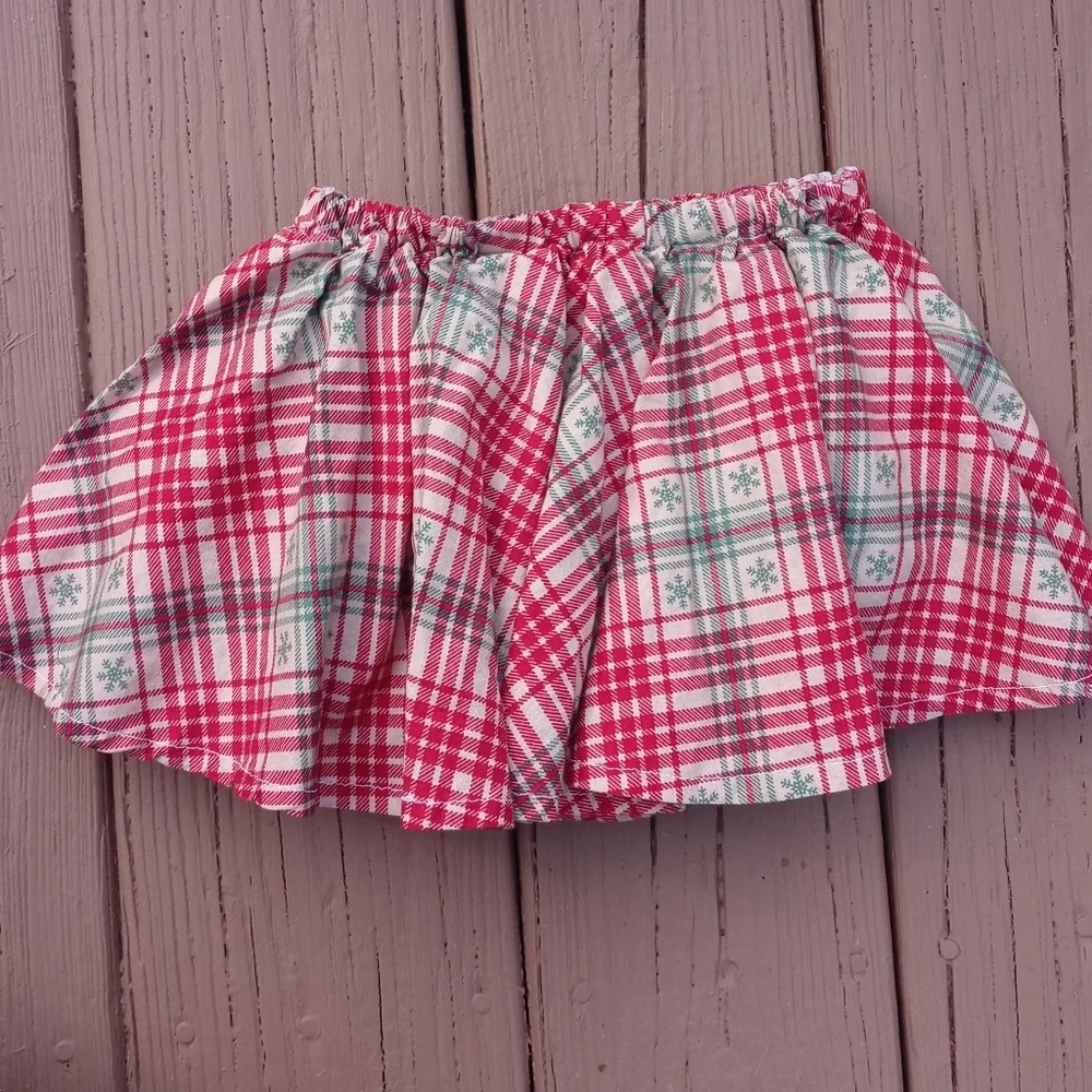 Giazelles Plaid Circle Skort Sz 5/6